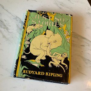 1907 Scarce Edition of Just So Stories by Rudyard Kipling with Orig. Dus…